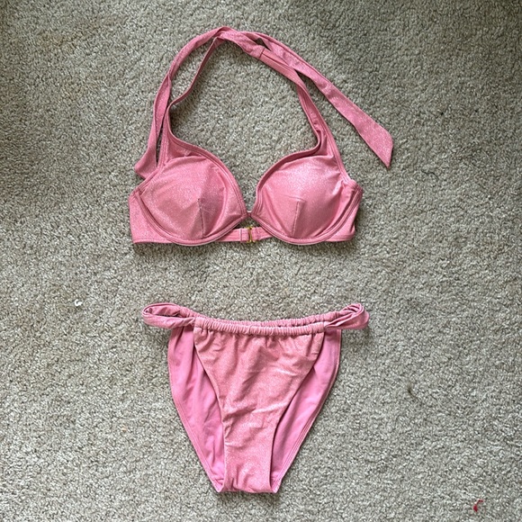 Pink Sparkle bikini - size M (7-10) - Picture 1 of 1